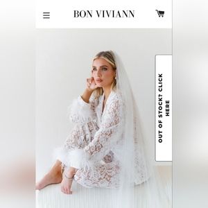 BON VIVIANN Lovelace Pajamas - SOLD OUT!